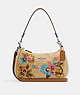 Teri Shoulder Bag With Floral Embroidery