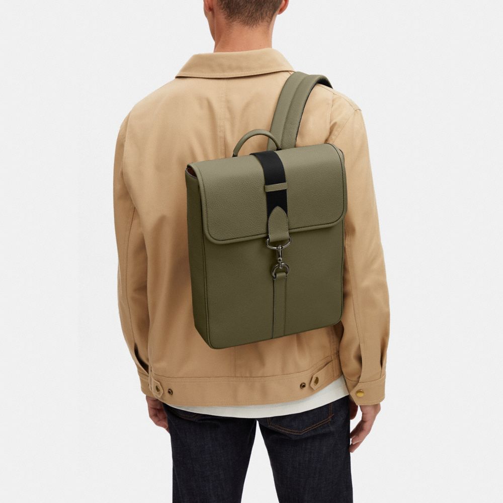 Shop Coach Blaine Rucksack In Green