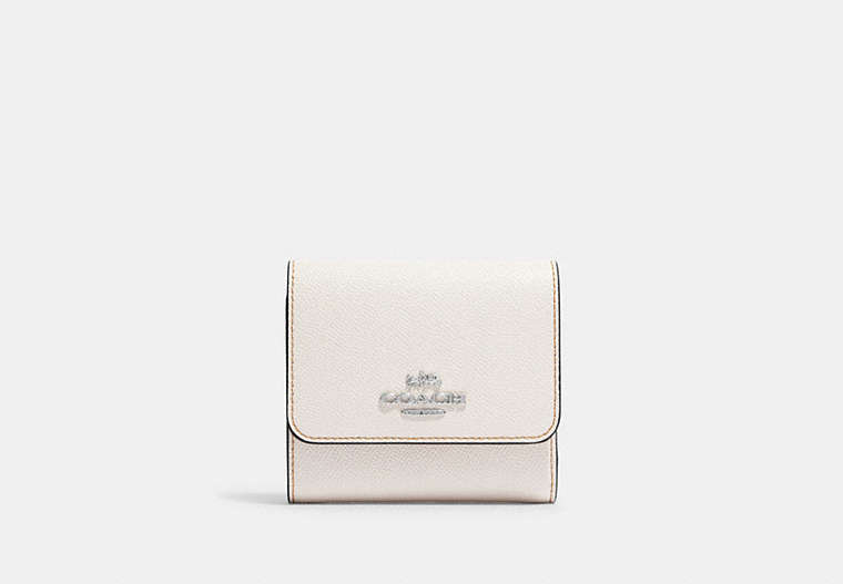 Small Trifold Wallet With Rainbow Signature Interior