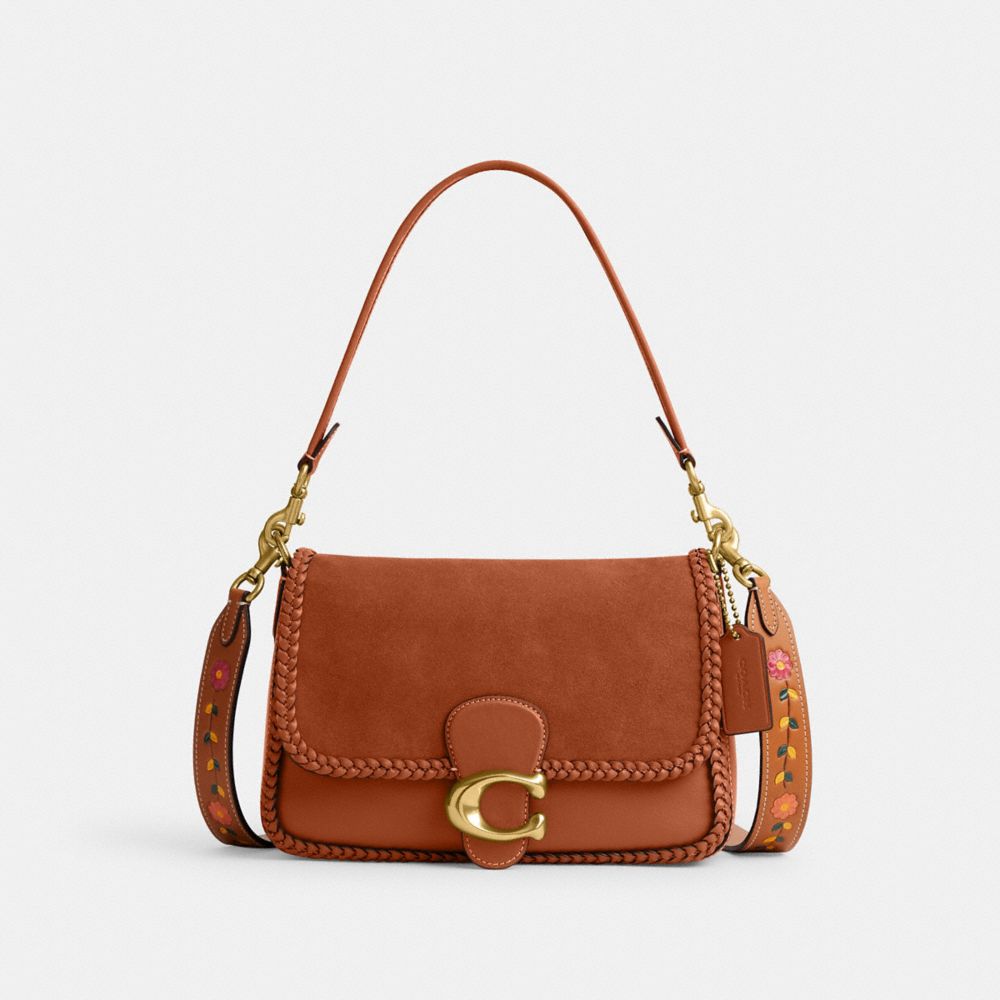 Soft Tabby Shoulder Bag With Braid COACH®