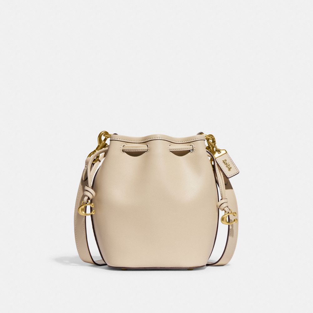 Coach Camila Bucket Bag In Brass/ivory