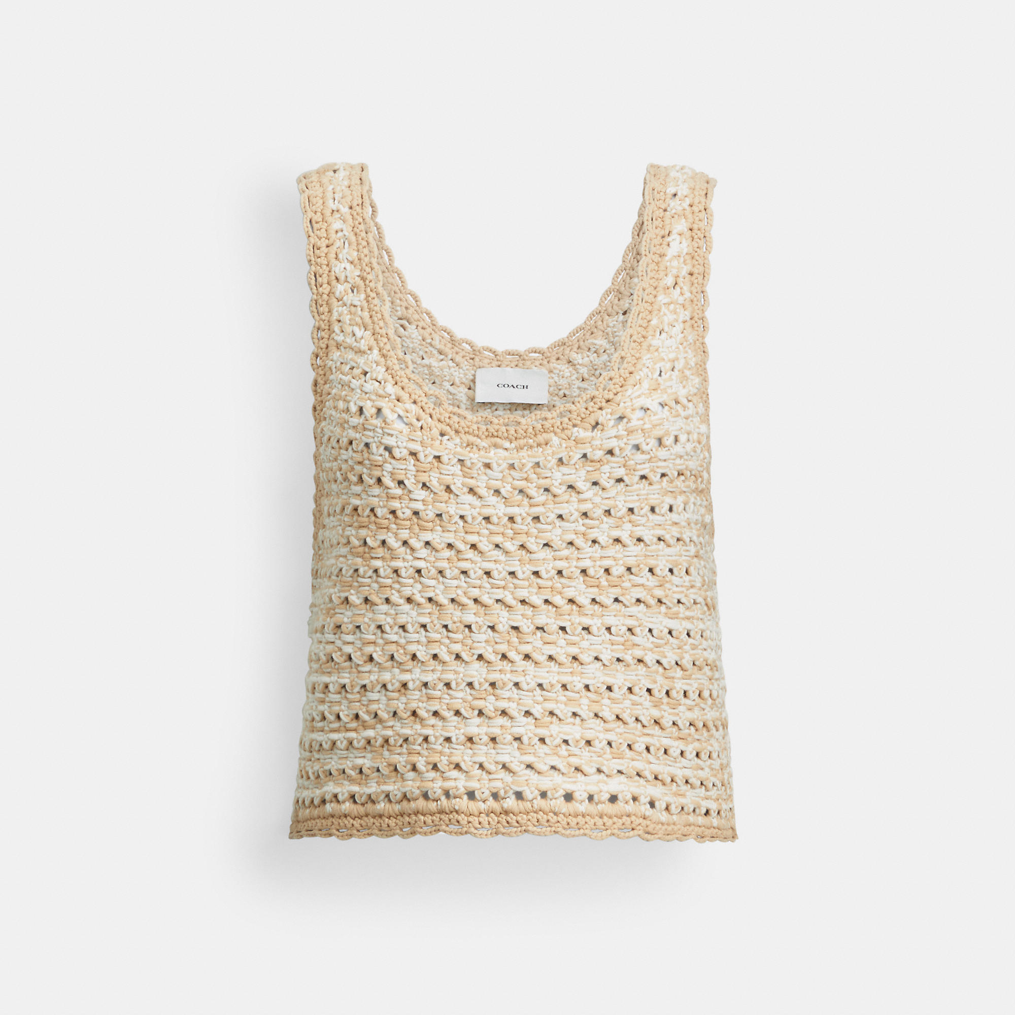 Coach Outlet Knit Tank In Multi