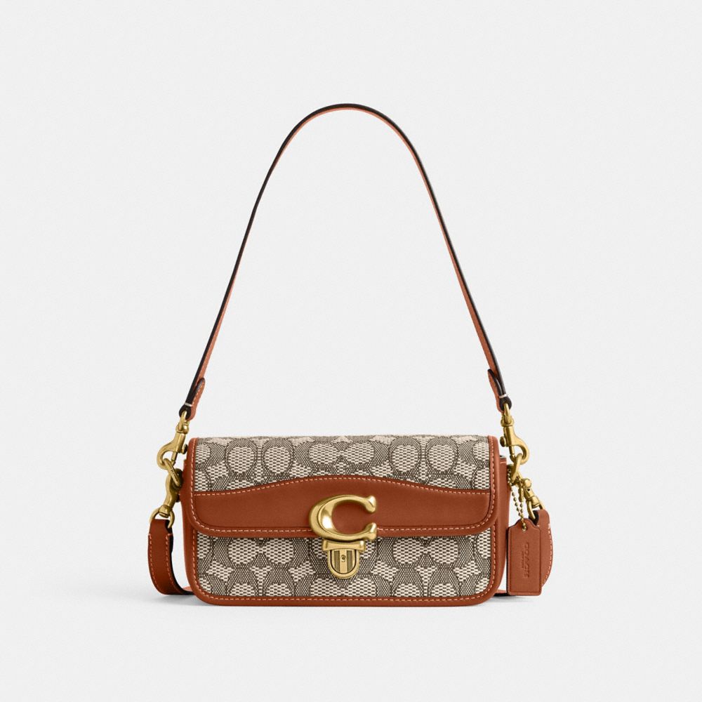 Studio Baguette Bag In Signature Textile Jacquard COACH®