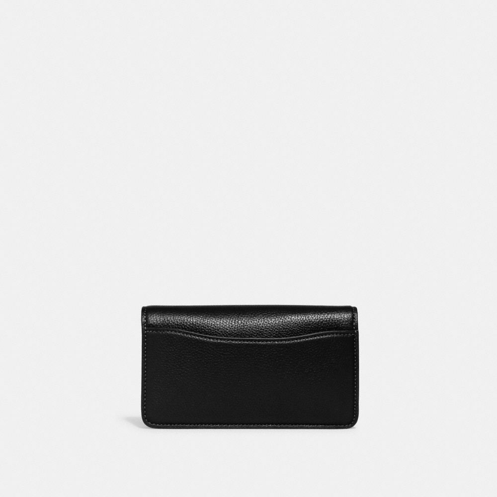 Coach Tabby Crossbody Wristlet In Brass/black