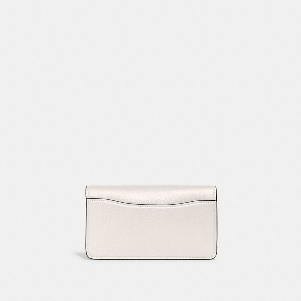 Coach Tabby Wristlet In Brass/chalk