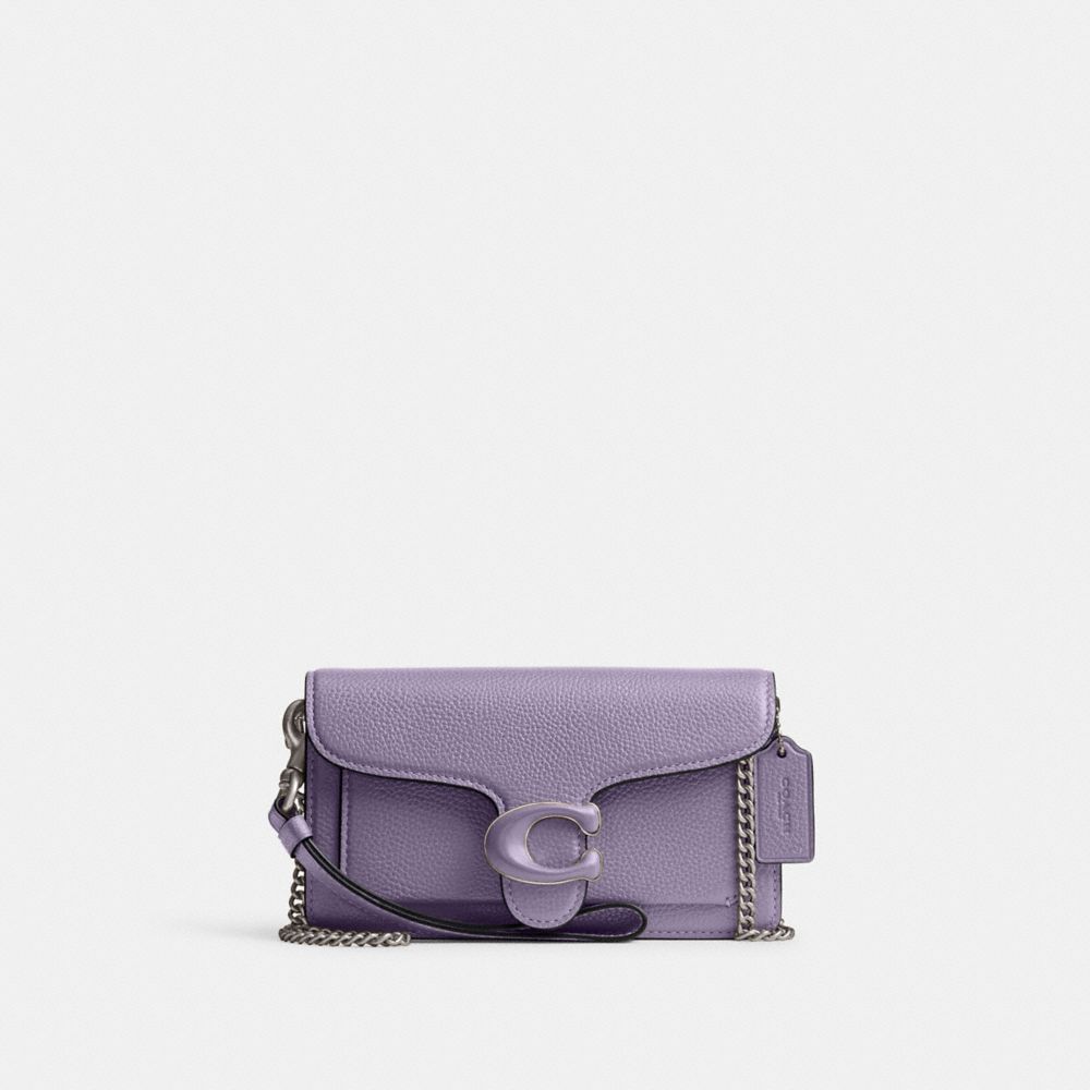 Coach Tabby Wristlet In Purple