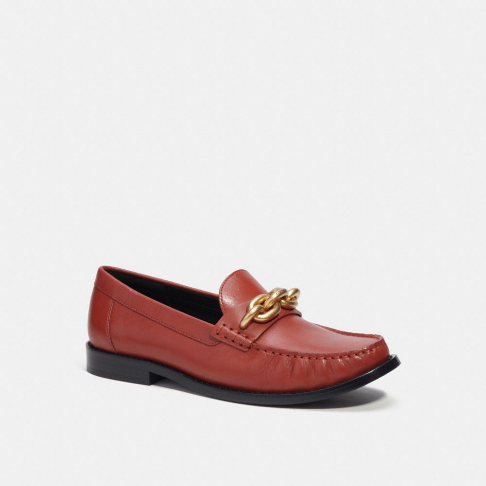 Coach Jess Loafer In Orange