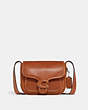 COACH®,TABBY MESSENGER 19,Smooth Leather,Small,Silver/Burnished Amber,Front View