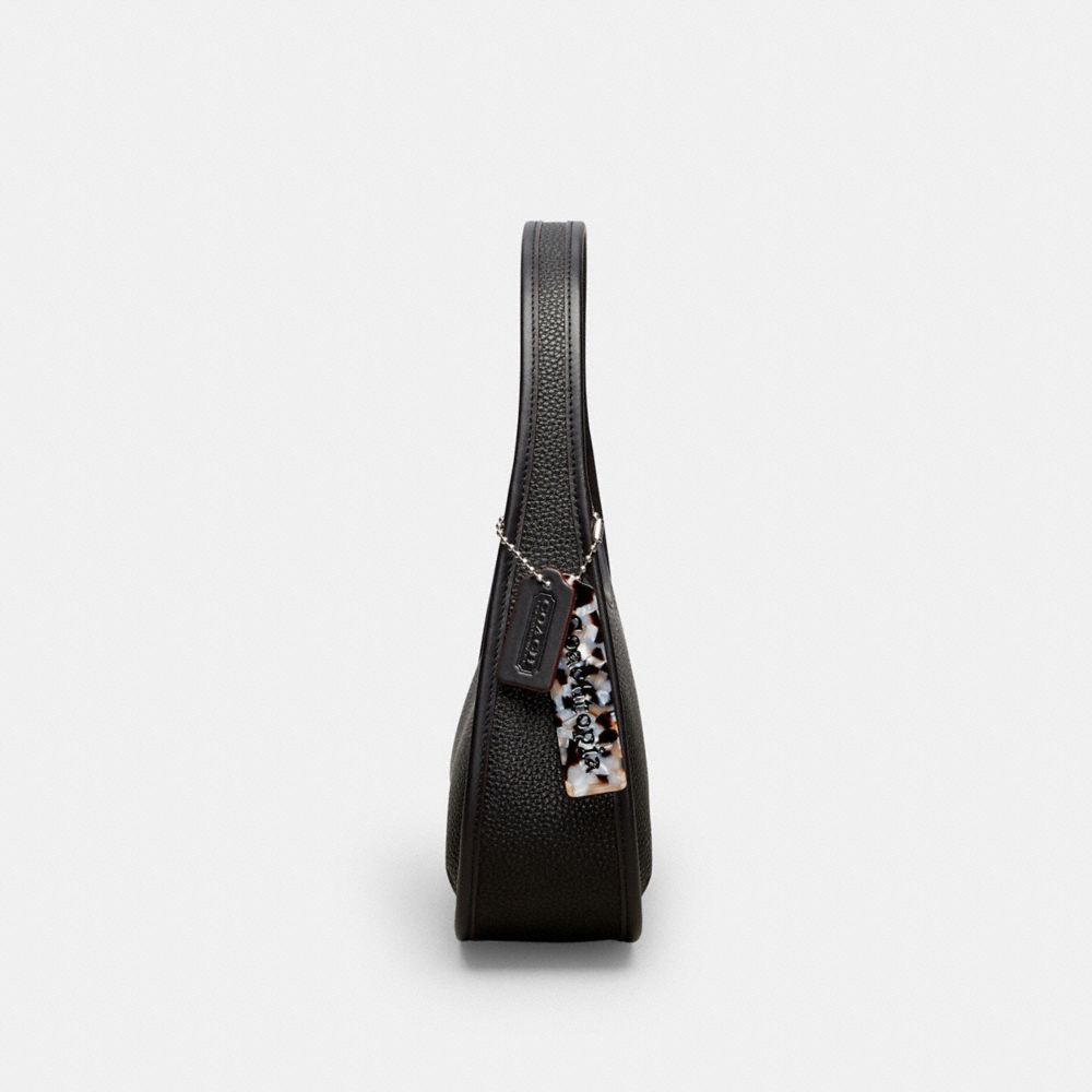 Coach Ergo Shoulder Bag In Topia Leather In Black