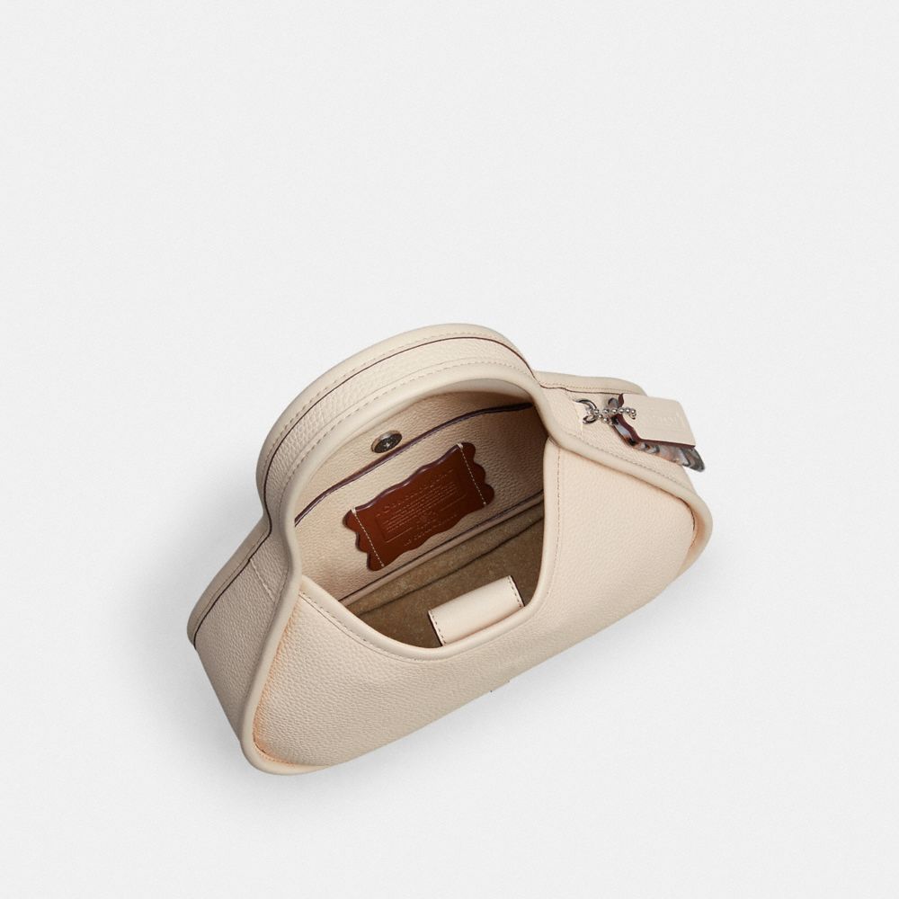 Coach Ergo Shoulder Bag In Topia Leather In Cloud