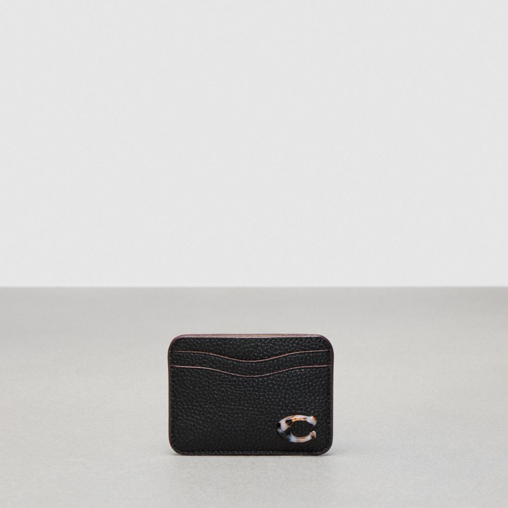 Wavy Card Case In Coachtopia Leather