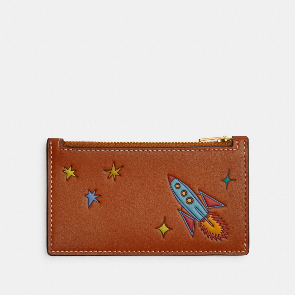 COACH® Coach X Observed By Us Zip Card Case