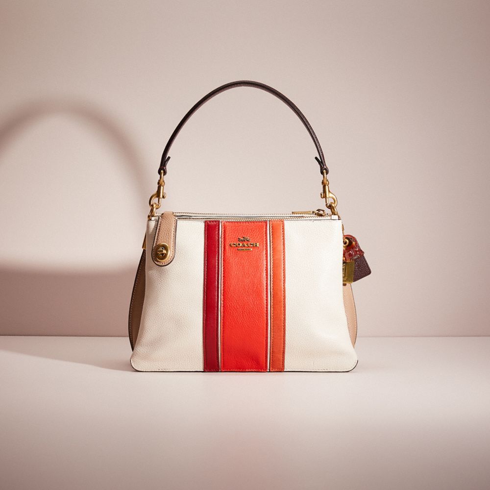 Upcrafted Double Zip Shoulder Bag In Colorblock COACH®