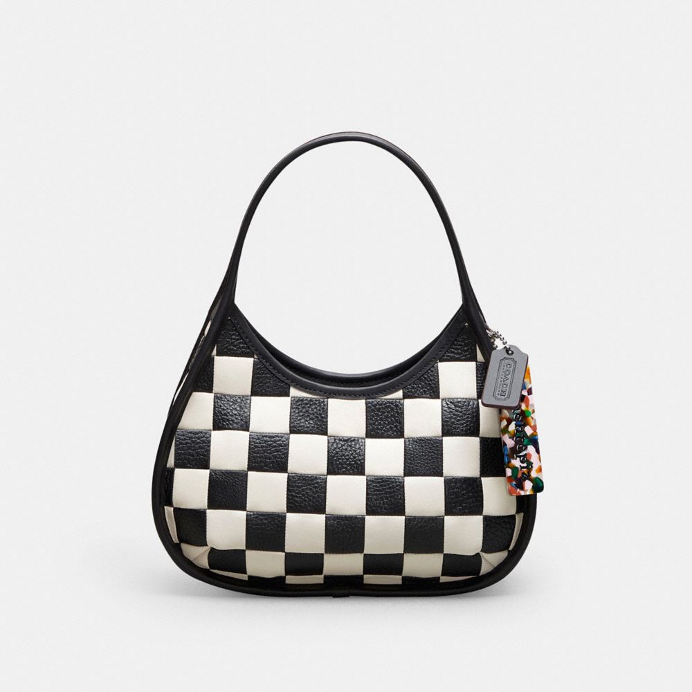 Checkered coach bag hot sale