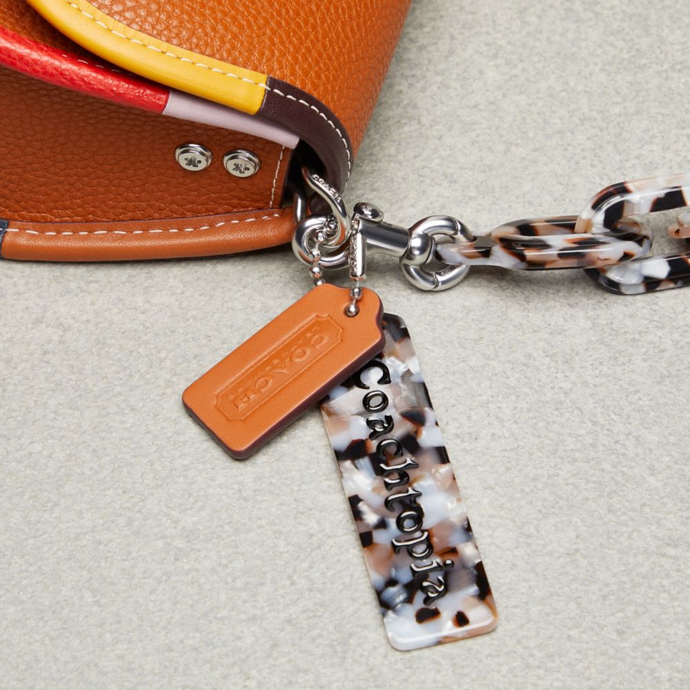 Shop Coach Topia In Burnished Amber Multicolor