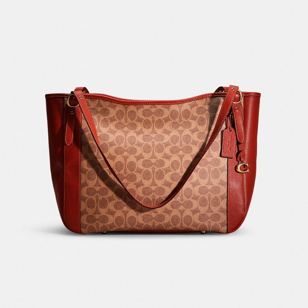 Restored Alana Tote In Signature Canvas COACH®