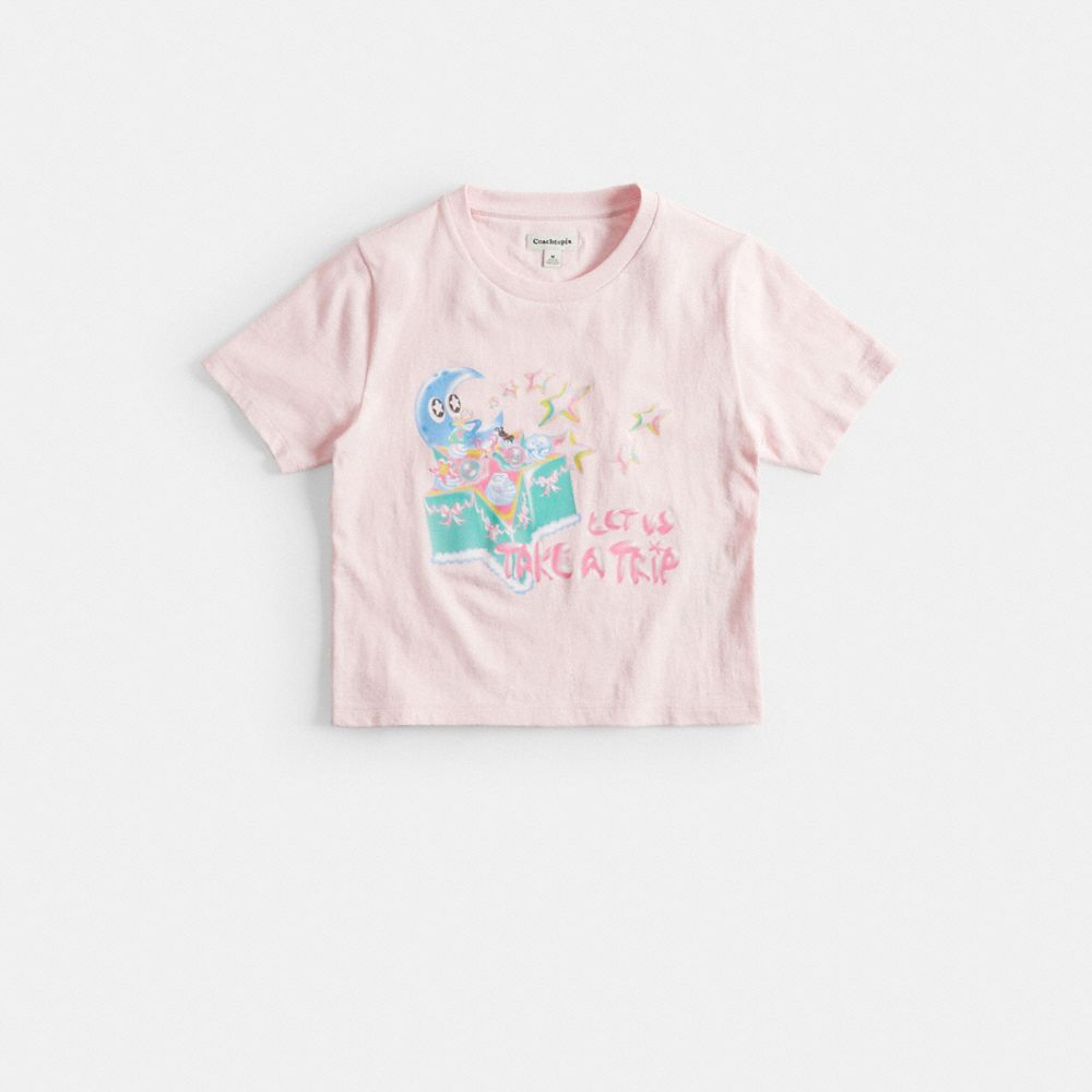 Coach Topia In Pink/multi