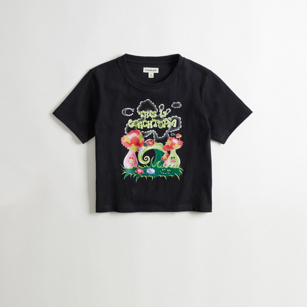 Baby T Shirt In 95% Recycled Cotton: This Is Coachtopia