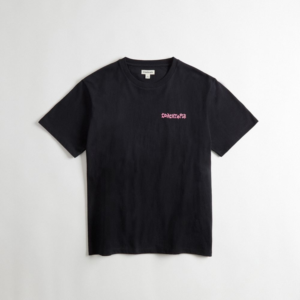 Relaxed T Shirt In 95% Recycled Cotton: This Is Coachtopia