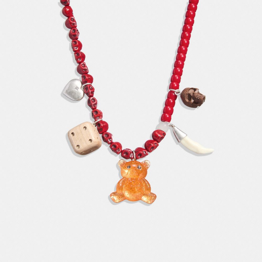 Teddy Bear Charm Necklace