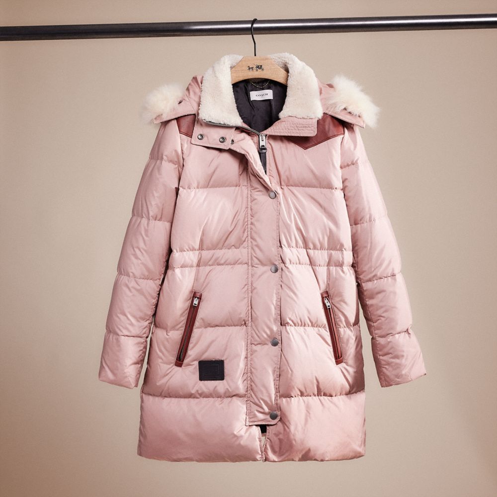 Restored Shearling Puffer Coat | COACH®