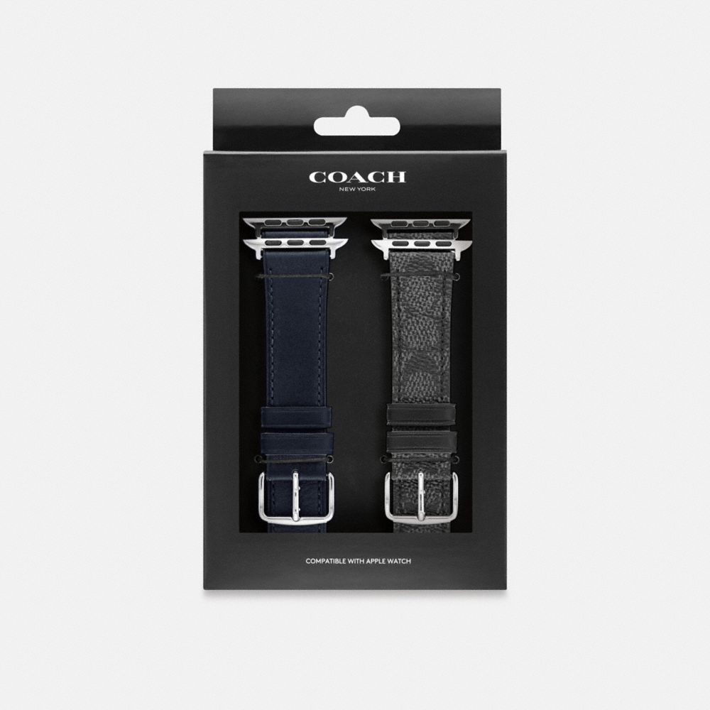 COACH®: Apple Watch® Strap Gift Set, 42 Mm, 44 Mm And 45 Mm