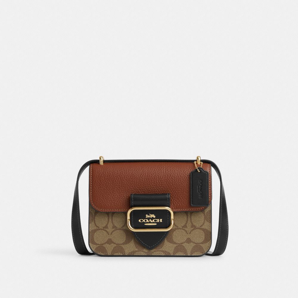 Coach Outlet Morgan Square Crossbody In Colorblock Signature