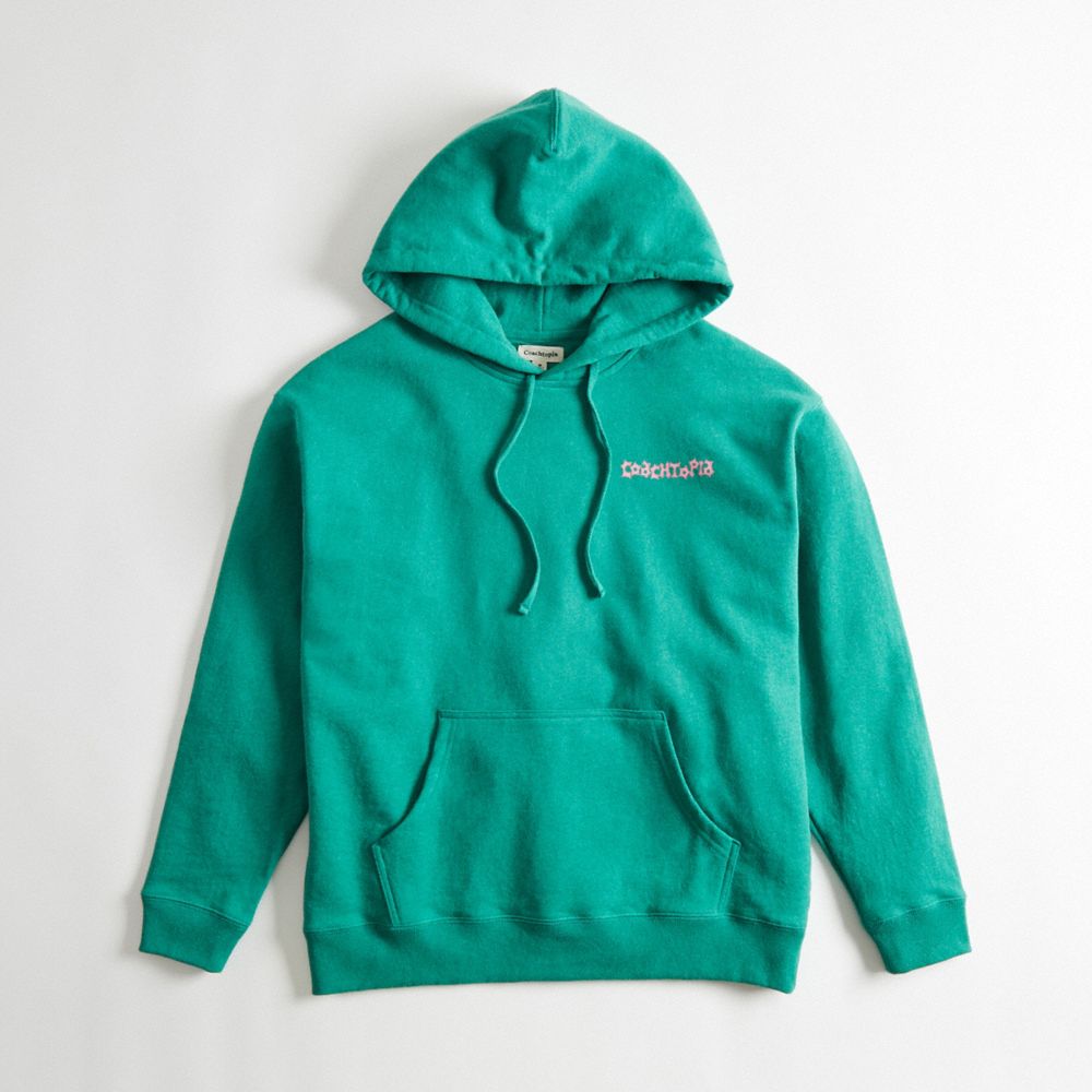 COACH®  Knitted Hoodie