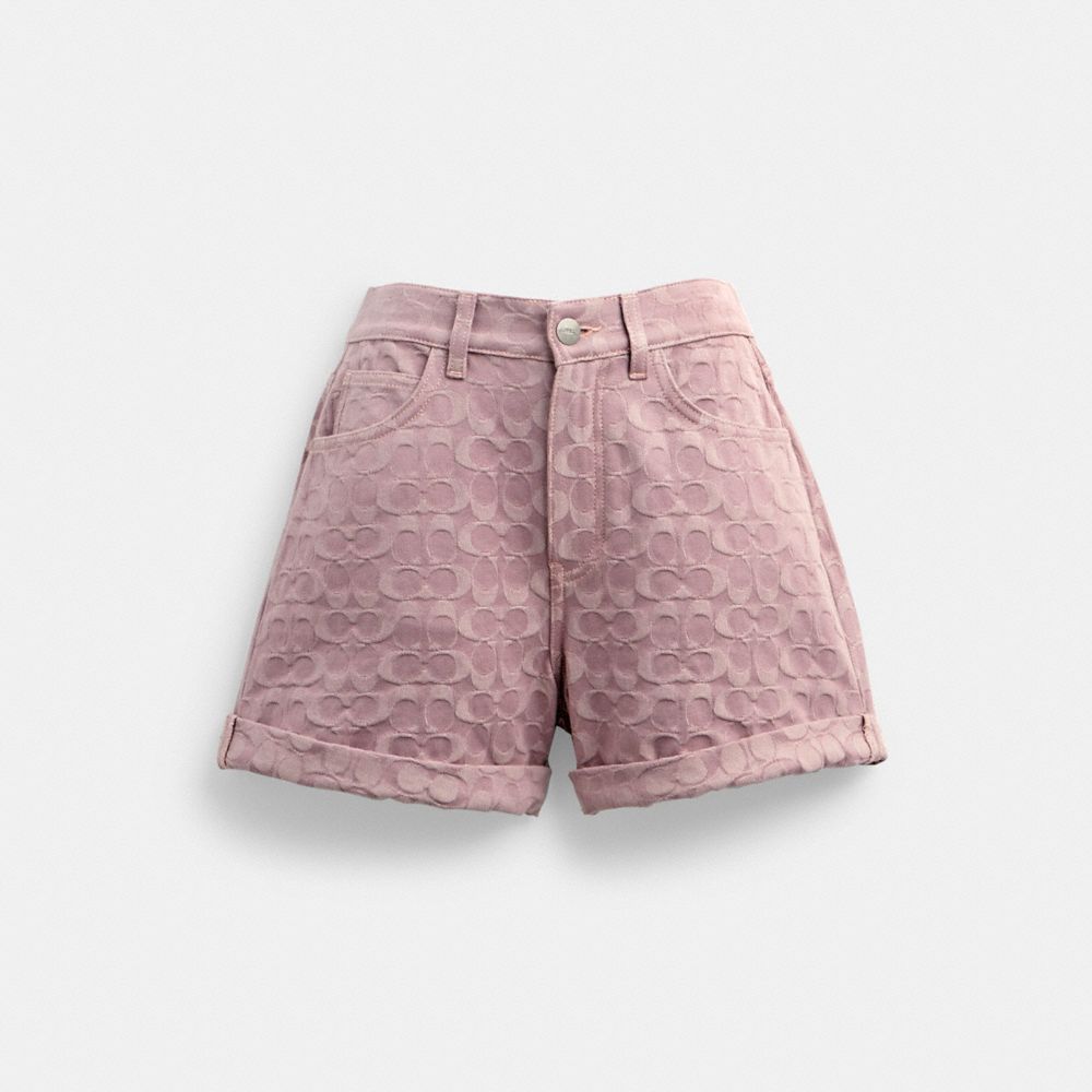 Signature Denim Shorts