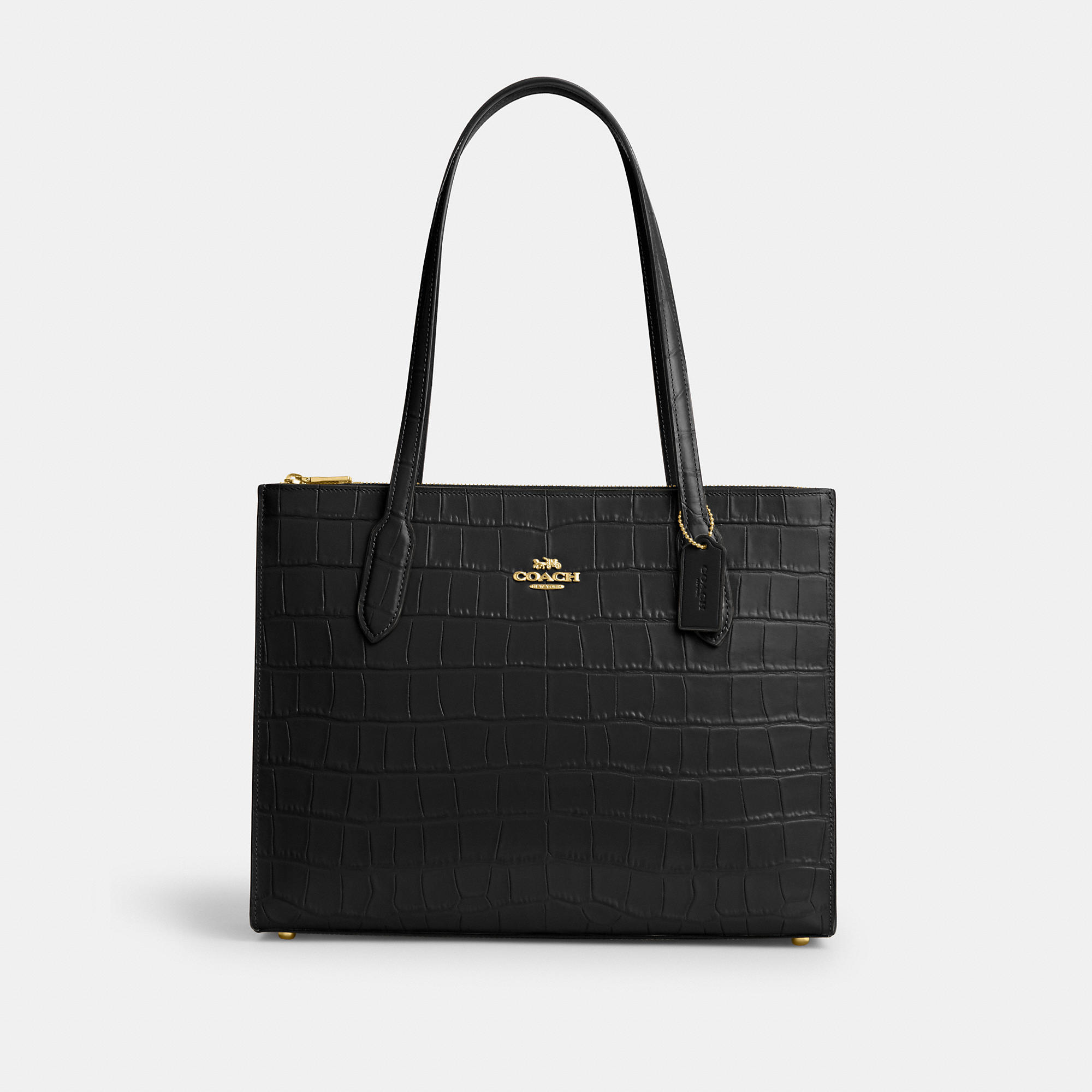 Shop Coach Outlet Nina Tote Bag In Black