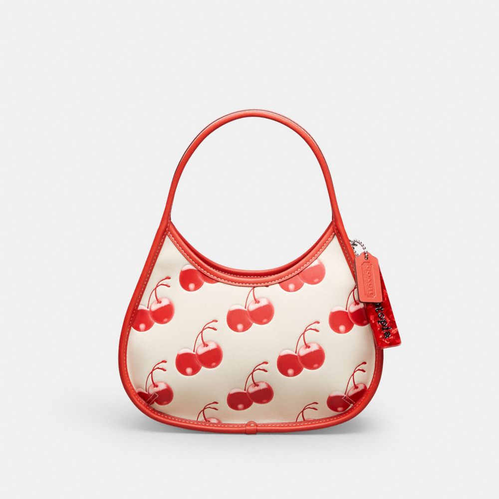 Ergo Bag In Coachtopia Leather With Cherry Print, ProductTile