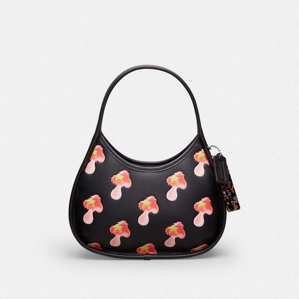 Ergo Shoulder Bag In Coachtopia Leather With Mushroom Print Coachtopia