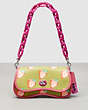 Wavy Dinky In Coachtopia Leather With Strawberry Print