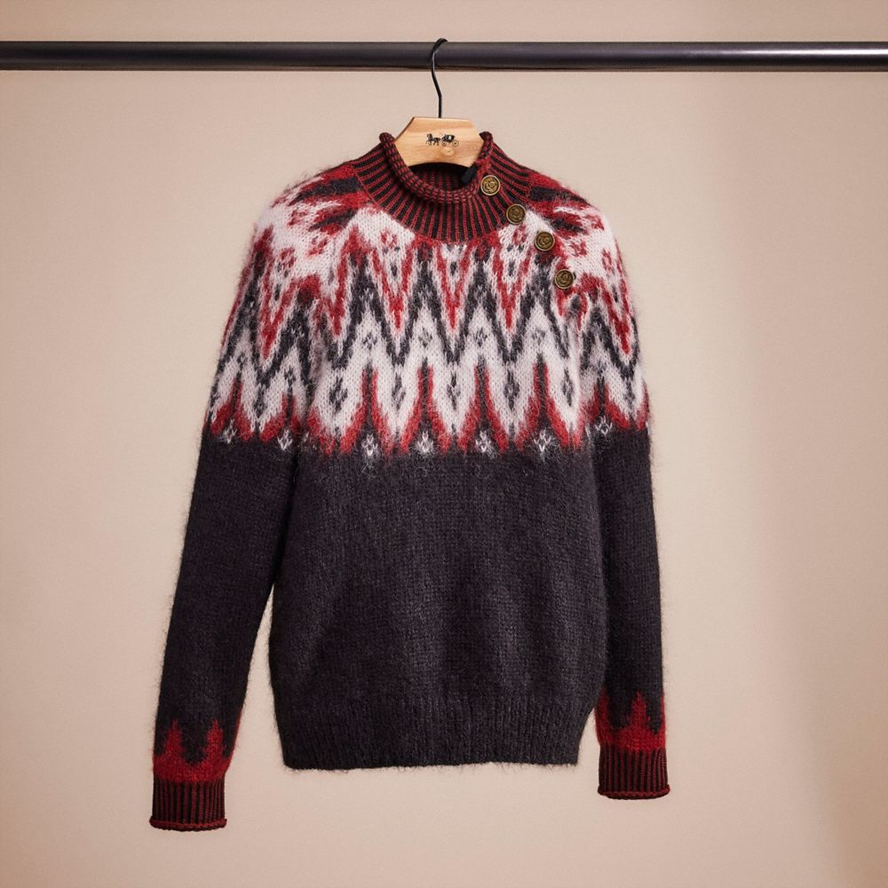 Restored Fair Isle Turtleneck Sweater | COACH®