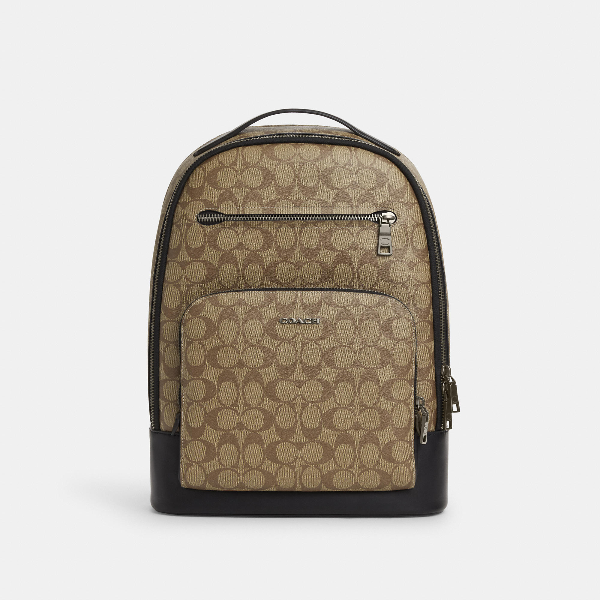 Coach Outlet Ethan Backpack In Signature Canvas In Beige