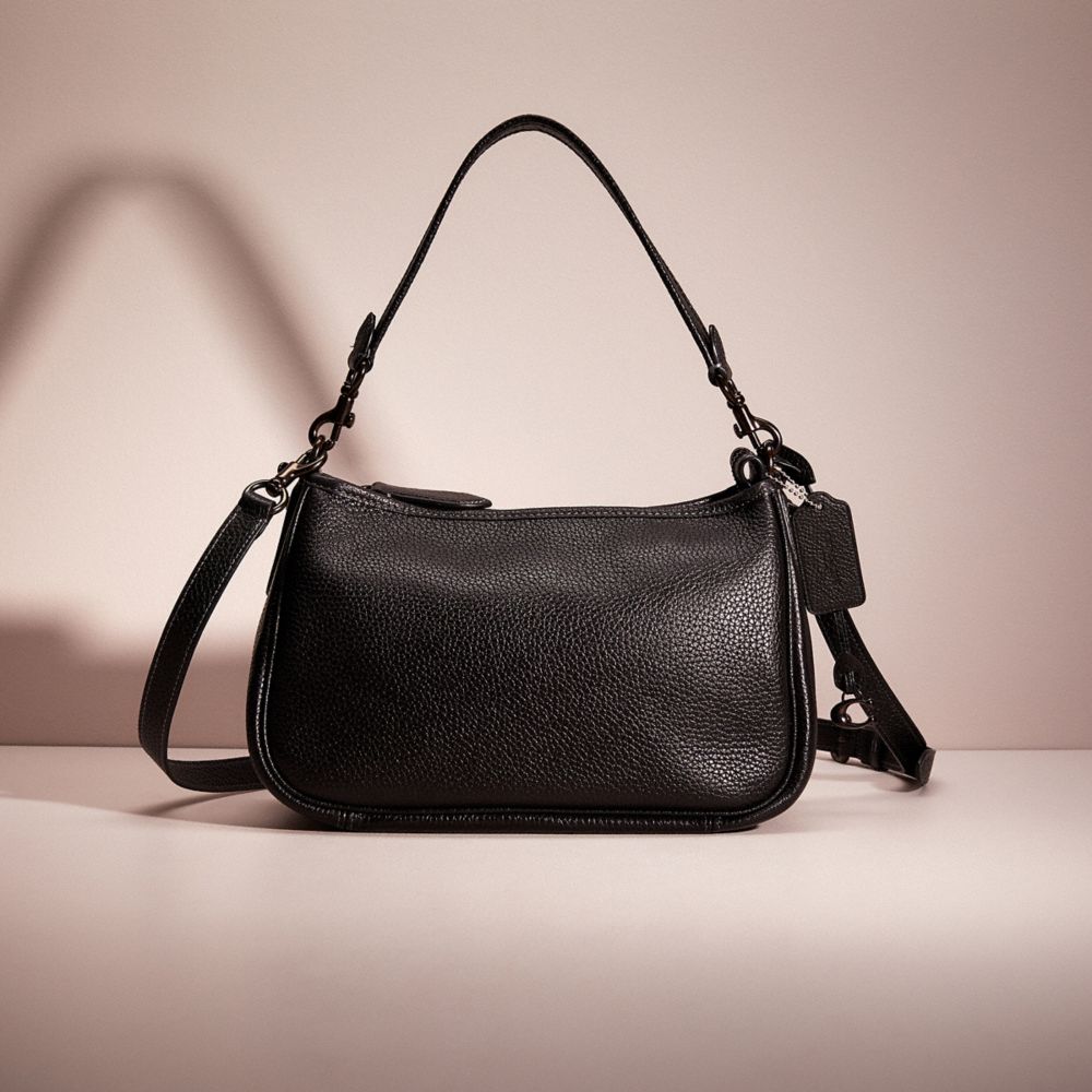 Coach Restored Cary Crossbody In Pewter/black