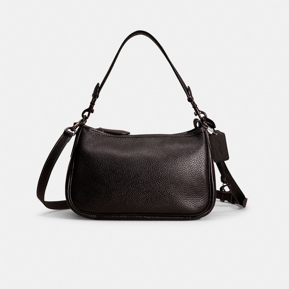 Coach Restored Cary Crossbody In Pewter/black