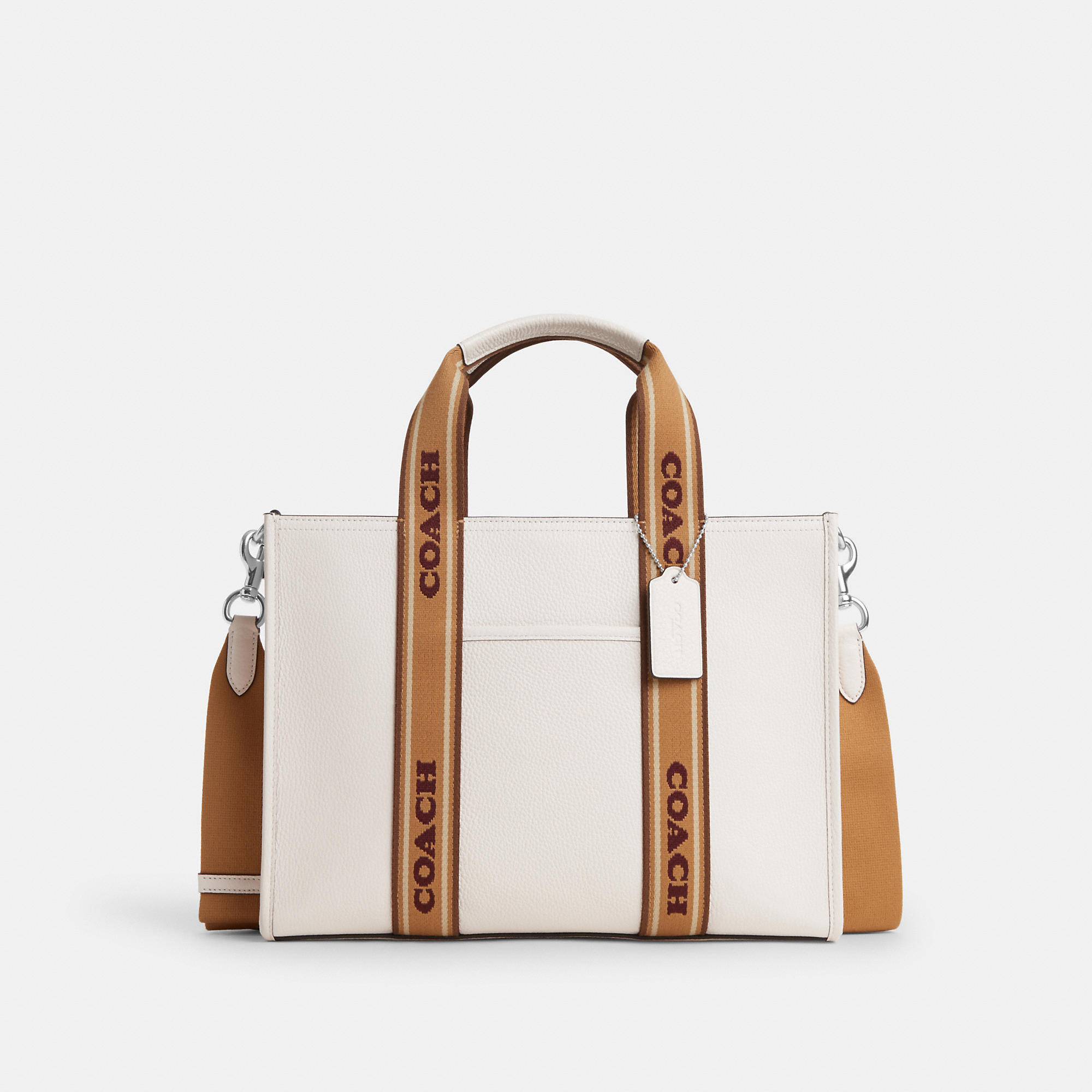 Shop Coach Outlet Smith Tote Bag In White