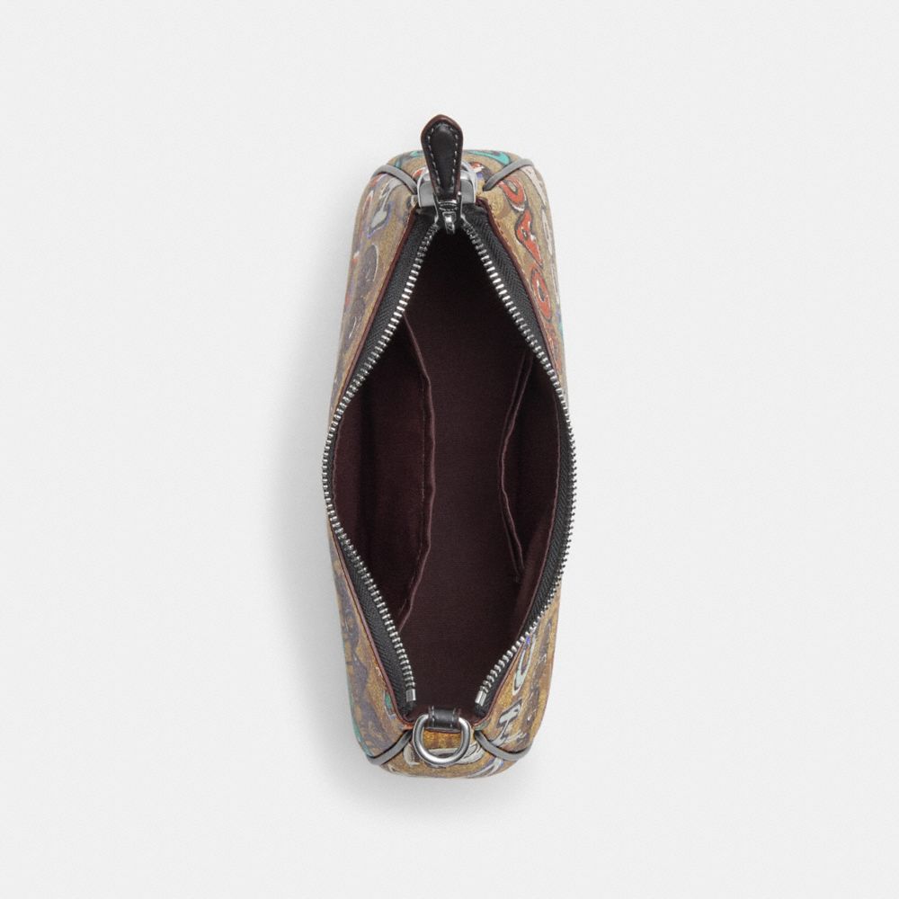 COACH®,Coach X Mint + Serf Teri Shoulder Bag In Signature Canvas,,Inside View,Top View