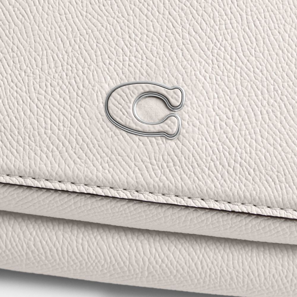 Coach Belt Bag With Signature Canvas In Chalk