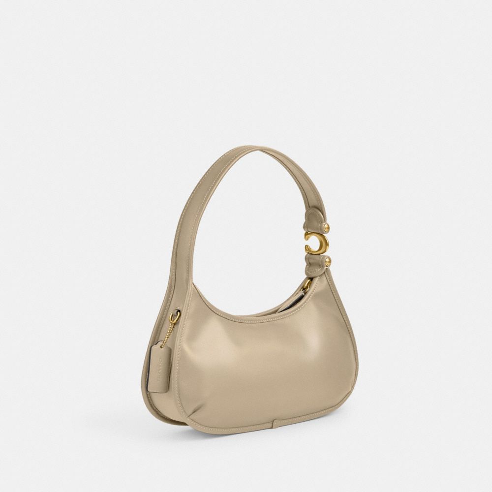 Shop Coach Eve Shoulder Bag In Brass/ivory