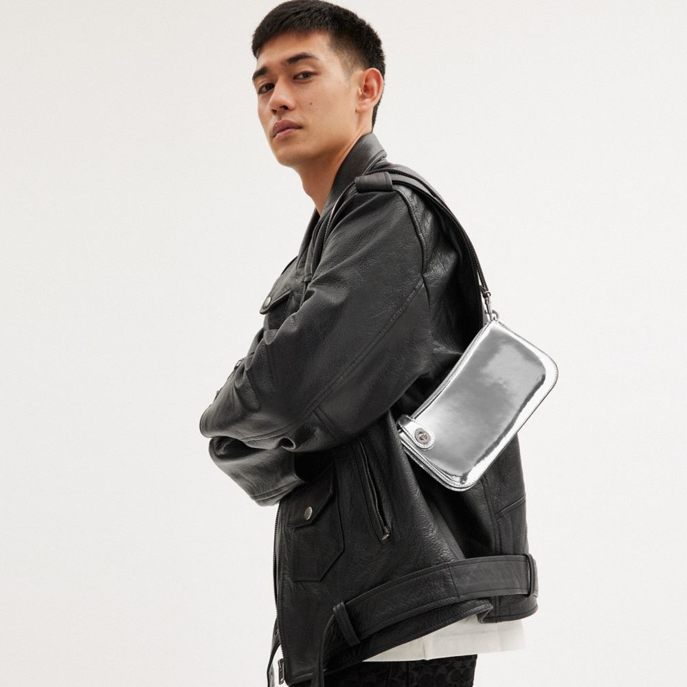 coach silver penn shoulder bag｜TikTok Search