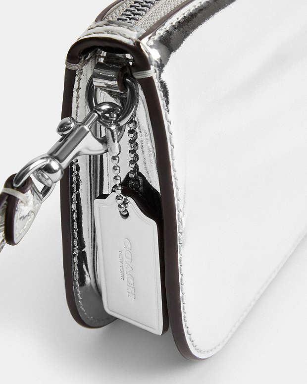 Penn Shoulder Bag In Silver Metallic | COACH®