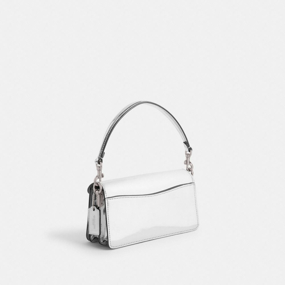 Shop Coach Tabby Schultertasche 20 In Silver/silver