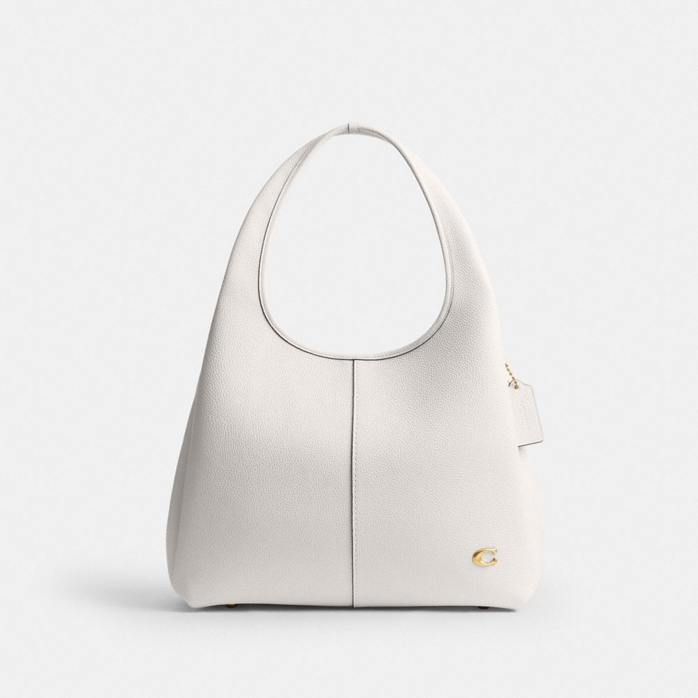 COACH®,Lana Shoulder Bag,Leather,Shoulder Bag,Logo,Metal,Casual,,Front View