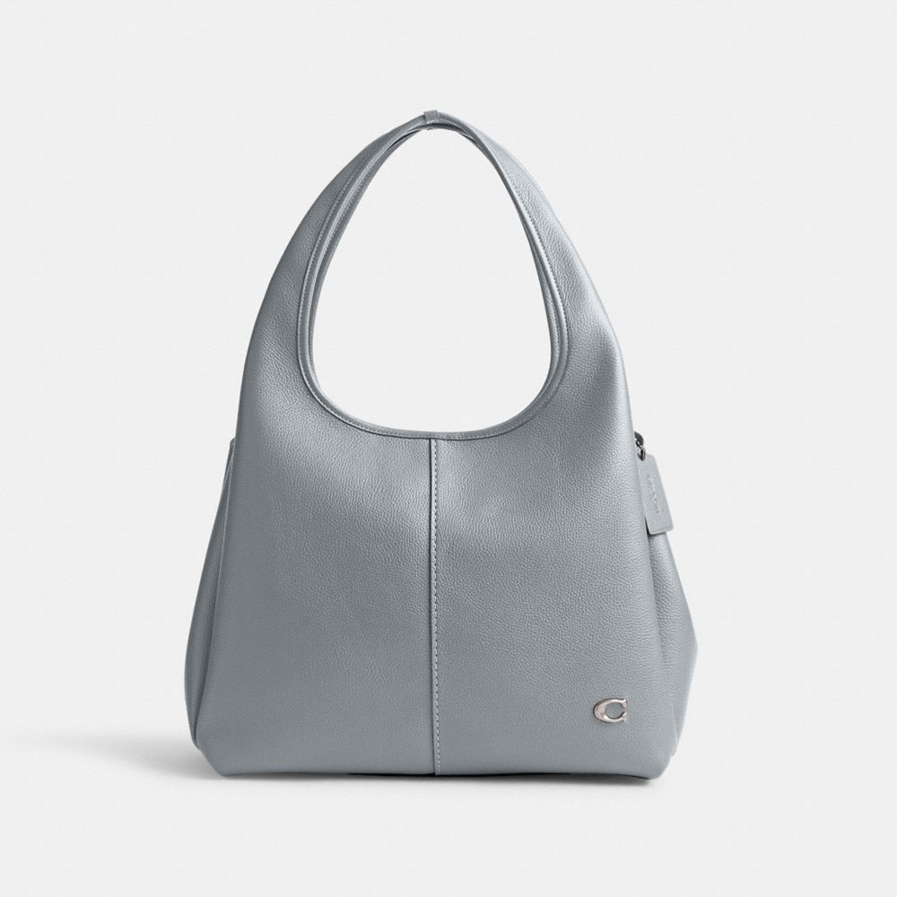 COACH Small Lana Polished Pebble Leather Shoulder Bag