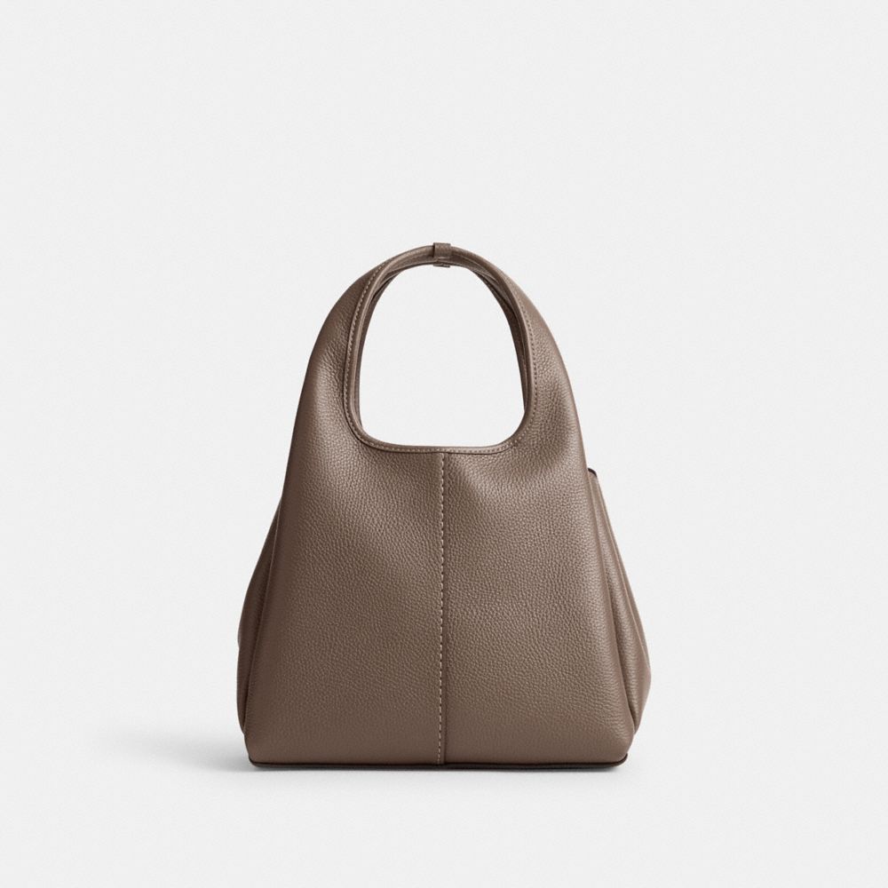 Shop Coach Lana Shoulder Bag 23 In Brass/dark Stone
