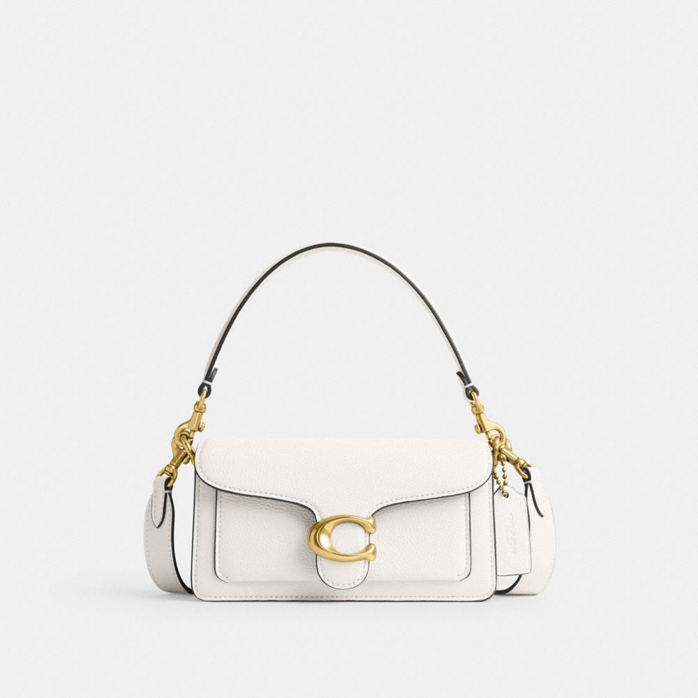 Coach Tabby Schultertasche 20 In Brass/chalk