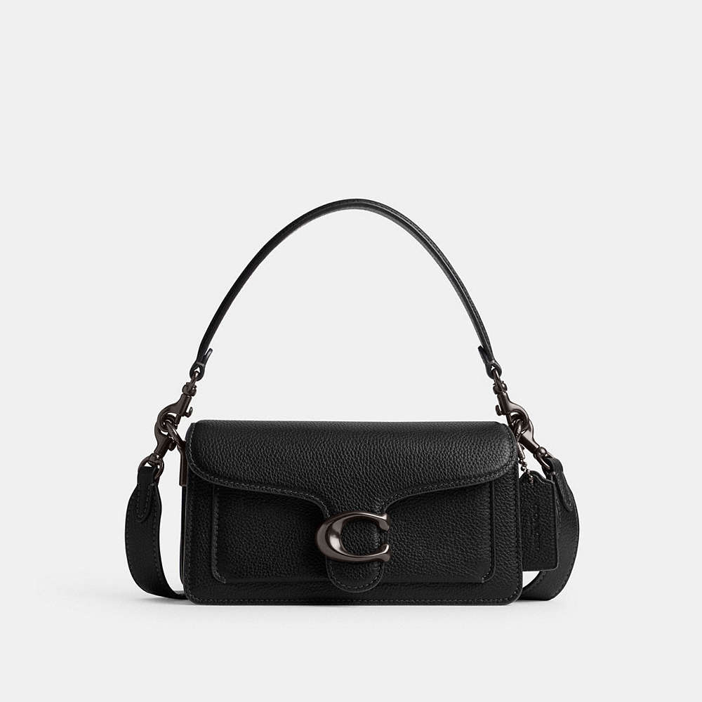 Coach Tabby Schultertasche 20 In Pewter/black