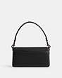 COACH®,TABBY SHOULDER BAG 20,Polished Pebble Leather,Mini,Pewter/Black,Back View